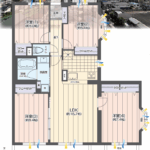 最上階、角部屋！大型商業施設りんかんモールまで徒歩4分 画像1
